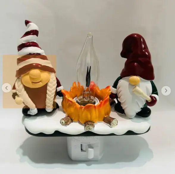 Ghost Bonfire Flashing Night Light