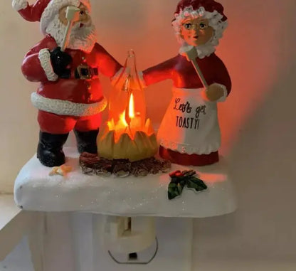 Ghost Bonfire Flashing Night Light