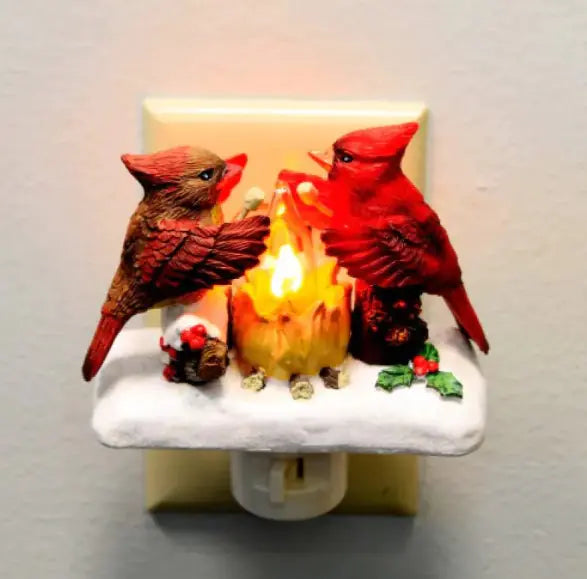 Ghost Bonfire Flashing Night Light