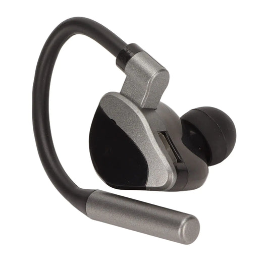 Bluetooth Headset Wireless Bluetooth Earpiece Single Ear Headset with Noise Canceling Microphone Hands Free Wireless Earphones for Business Driving